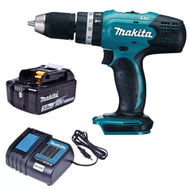 Parafusadeira/Furadeira Impacto 13mm Bateria - Dhp453sfx8 Makita na Casas Bahia