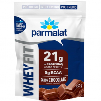 Parmalat Whey Protein Em Pó Chocolate Whey Fit 450G na Amazon