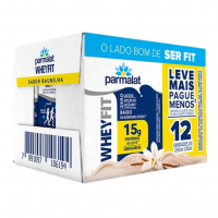 Parmalat WheyFit Baunilha 15g De Proteína 250 Ml – Pack 12 Unidades na Amazon