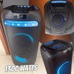 Party Speaker Philips bluetooth com luzes de led 1.300W na Amazon