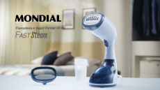 Passadeira a Vapor Portátil Fast Steam, Mondial, Branco/Azul, 1500W, 110V – VP-09 na Amazon