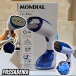 Passadeira a Vapor Portátil Fast Steam, Mondial, Branco/Azul, 1500W, 110V – VP-09 na Amazon