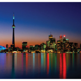 Passagem Aérea para Toronto saindo das Principais Capitais - Ida e Volta na 123 Milhas