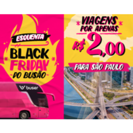 Passagem da Buser do Interior de SP para a Capital por Apenas R$ 2 na Buser