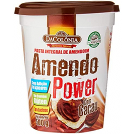 Pasta De Amendoim Amendopower Com Cacau Zero 500g na Amazon