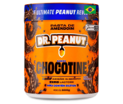 Pasta de Amendoim DR. Peanut Chocotine 600G – Com Whey Protein na Amazon