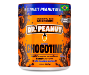 Pasta de Amendoim DR. Peanut Chocotine 600G – Com Whey Protein na Amazon