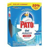 Pato Desodorizador Gel Adesivo 2 Refis Marine, 12 Discos na Amazon