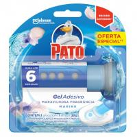 Pato Desodorizador Gel Adesivo Marine, 6 Discos na Amazon