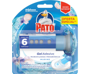Pato Desodorizador Gel Adesivo Marine – Vaso Sanitário Limpo e Perfumado – 6 Discos Com Aplicador na Amazon