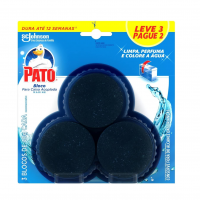 Pato Desodorizador Sanitário Caixa Acoplada Marine, Limpeza Banheiro, Leve 3 Pague 2, 40g na Amazon
