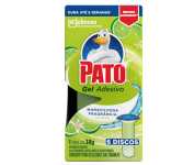 Pato Desodorizador Sanitário Gel Adesivo 1 Refil Citrus, Limpeza Banheiro, Limpo e Perfumado, 6 Discos na Amazon