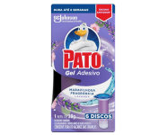 Pato Desodorizador Sanitário Gel Adesivo Lavanda Refil 6 Discos na Amazon
