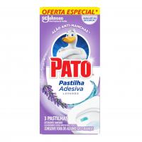 Pato Desodorizador Sanitário Pastilha Adesiva Lavanda 3 Unidades Promocional na Amazon