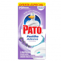 Pato Desodorizador Sanitário Pastilha Adesiva Lavanda 3 Unidades Promocional na Amazon