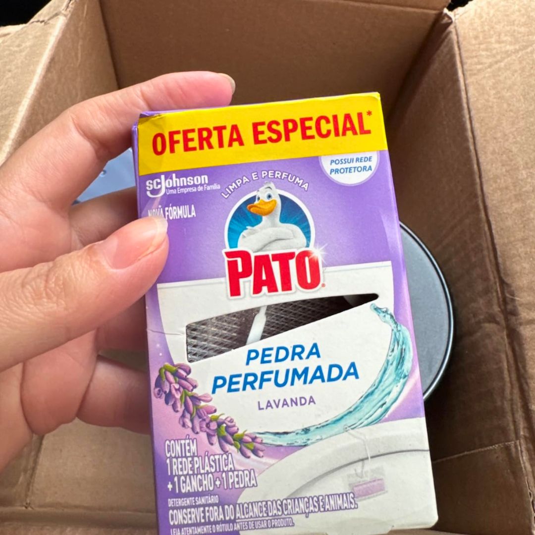 Pato Desodorizador Sanitário Pedra Lavanda na Amazon