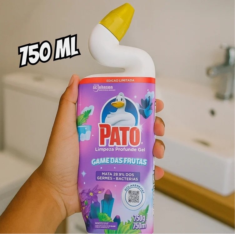 Pato Limpador Sanitário Limpeza Profunda Gel Edição Limitada Game das Frutas 750ml na Amazon