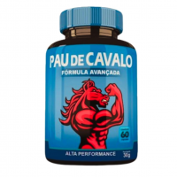 Pau-de-Cavalo Original 500mg 60 Cápsulas Fórmula Avançada na Amazon