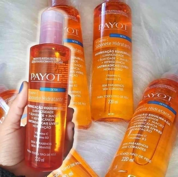 PAYOT Sabonete Liquido Detox, Vitamina C, 220 Ml na Amazon