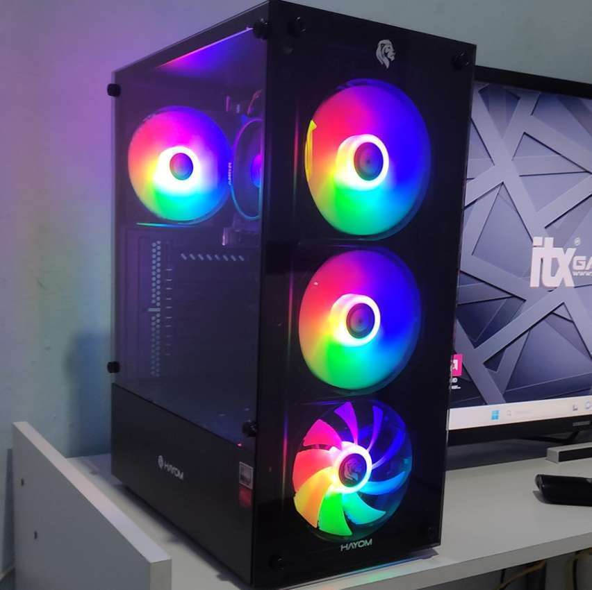 PC Gamer ITX Arena, Ryzen 5 5600G, Radeon Graphics Vega 7, 16GB Ram, SSD 480GB, Gabinete RGB na Amazon