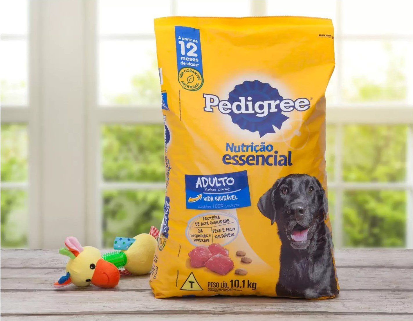 PEDIGREE Ração Nutrição Essencial Carne Para Cães Adultos 10.1kg na Amazon