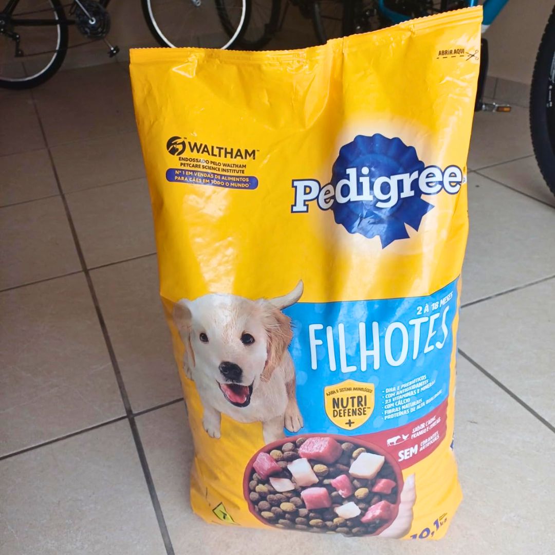 PEDIGREE Ração Pedigree Para Cães Filhotes Raças Médias E Grandes 10 1 Kg na Amazon