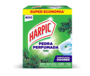 Pedra sanitária perfumada – Harpic na Amazon
