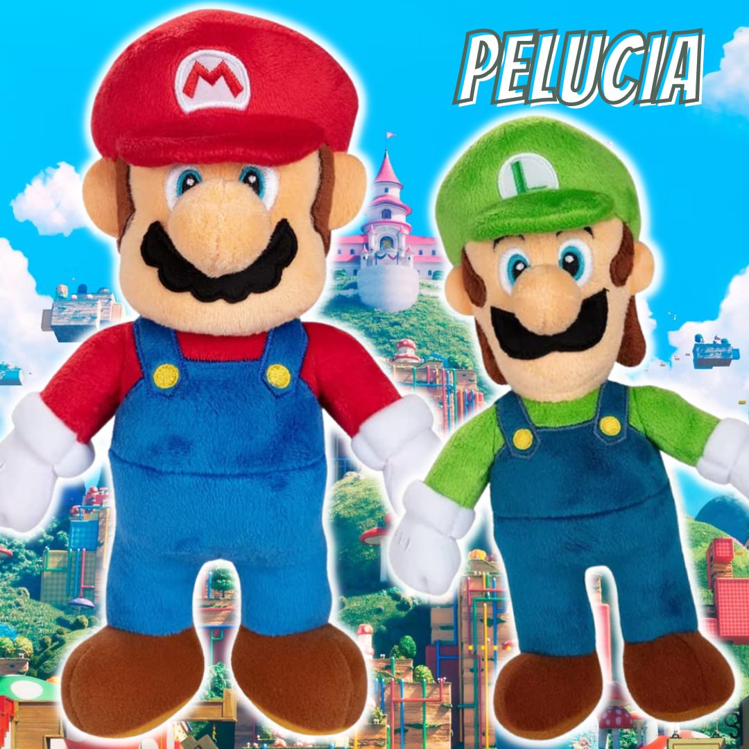 Pelucia Mario ou Luigi 9 polegadas – Super Mario – Candide na Amazon