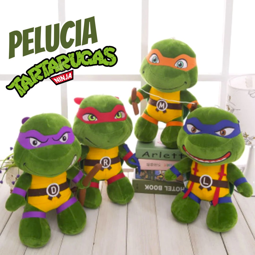 Pelucia Tartarugas Ninjas – Candide ( 4 opções ) na Amazon