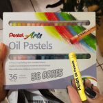 Pentel Giz Pastel Oleoso 36 Cores na Amazon