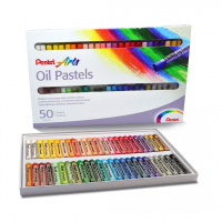 Pentel Giz Pastel Oleoso 50 Cores PHN-50 na Amazon