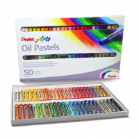 Pentel Giz Pastel Oleoso 50 Cores PHN-50 na Amazon