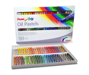Pentel Giz Pastel Oleoso 50 Cores PHN-50 na Amazon