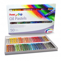 Pentel Giz Pastel Oleoso 50 Cores PHN-50 na Amazon