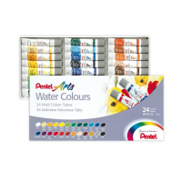 Pentel Tinta Aquarela Wfrs Arts à Base De Água 24 Cores WFRS-24 na Amazon