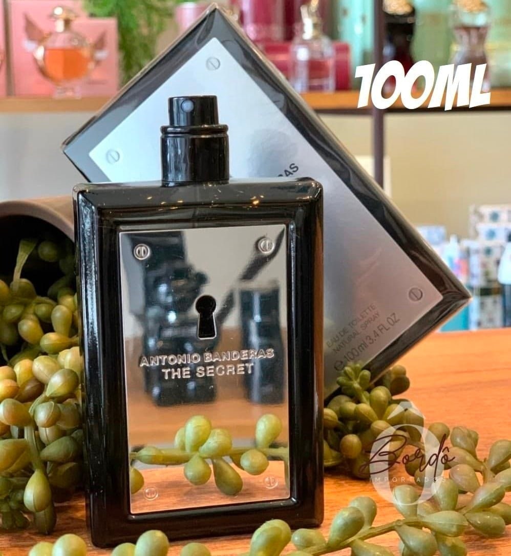 Perfume Antonio Banderas The Secret Masculino – Eau de Toilette 100ml na Magazine Luiza