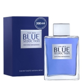 Perfume Blue Seduction For Men Antonio Banderas EDT Masculino - 200ml na Sieno Perfumes