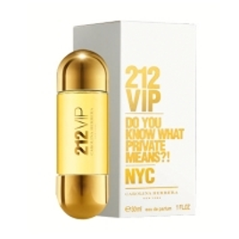 Perfume Feminino 212 VIP Carolina Herrera EDP - 30ml na Sieno Perfumes