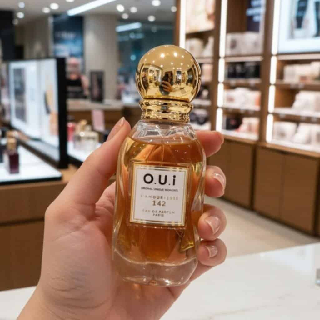 Perfume feminino O.U.I EDP Lamouresse na Amazon