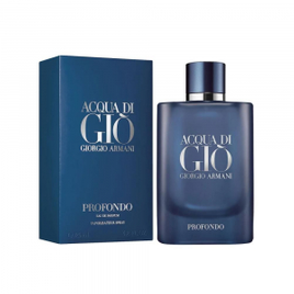 Perfume Giorgio Armani Acqua Di Giò Profondo Masculino EDP - 40ml na Beleza na Web