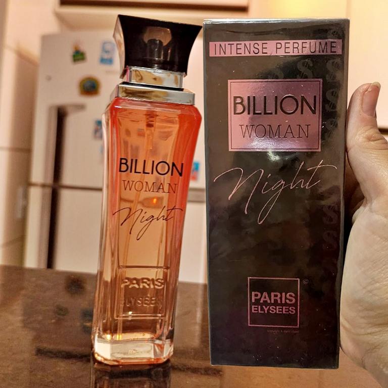 Perfume Importado Paris Elysees Eau De Toilette Feminino Billion Woman Night 100ml na Amazon