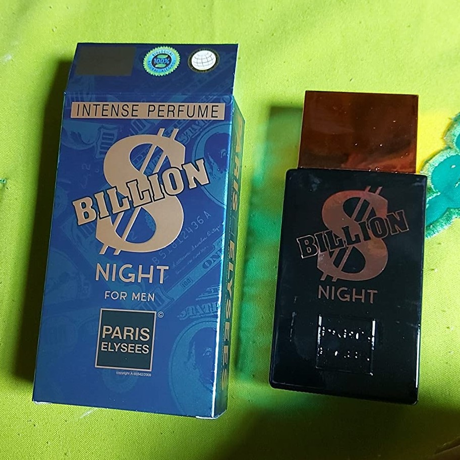 Perfume Importado Paris Elysees Eau De Toilette Masculino Billion $ Night 100ml na Amazon