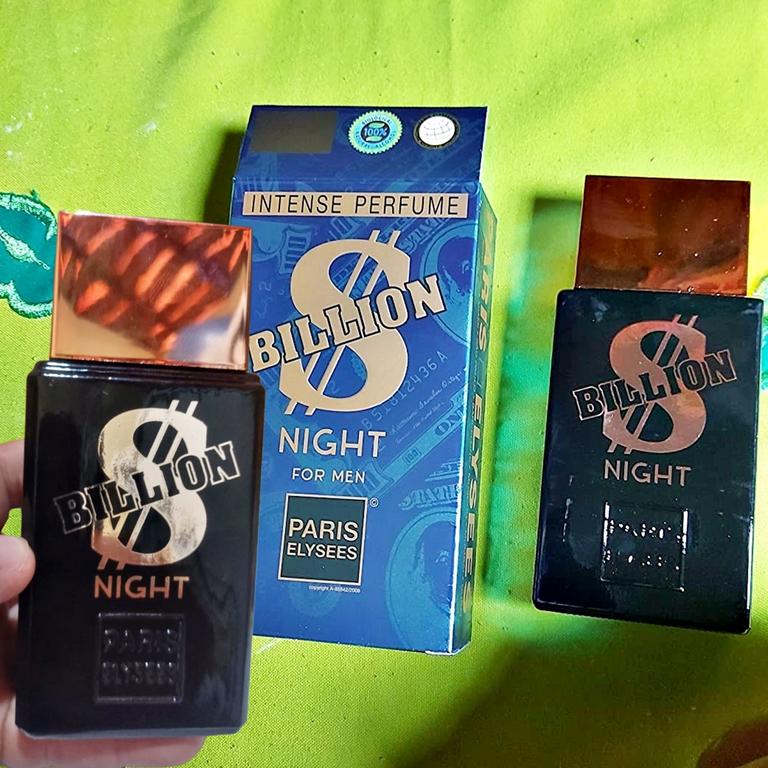 Perfume Importado Paris Elysees Eau De Toilette Masculino Billion $ Night 100ml na Amazon