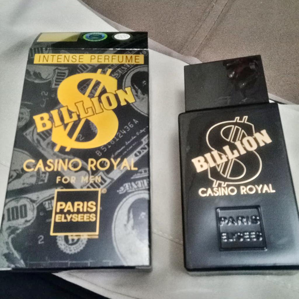 Perfume Importado Paris Elysees Eau De Toilette Masculino Billion Casino Royal 100ml na Amazon