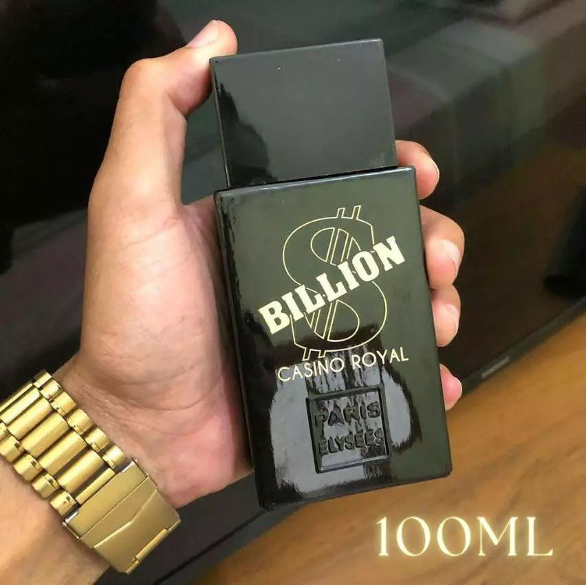 Perfume Importado Paris Elysees Eau De Toilette Masculino Billion Casino Royal 100ml na Amazon