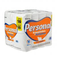 Personal Papel Higiênico Branquíssimo & Fofíssimo Folha Simples Leve 16 Pague 15 Rolos De 30 M na Amazon