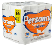 Personal Papel Higiênico Branquíssimo & Fofíssimo Folha Simples Leve 16 Pague 15 Rolos De 30 M na Amazon