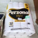 Personal Papel Higiênico Vip Folha Tripla, 32 Rolos De 20M na Amazon