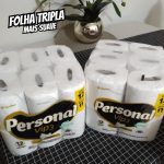 Personal Papel Higiênico Vip Folha Tripla Com 12 Rolos De 20M na Amazon