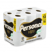 Personal Papel Higiênico Vip Folha Tripla Com 12 Rolos De 20M na Amazon